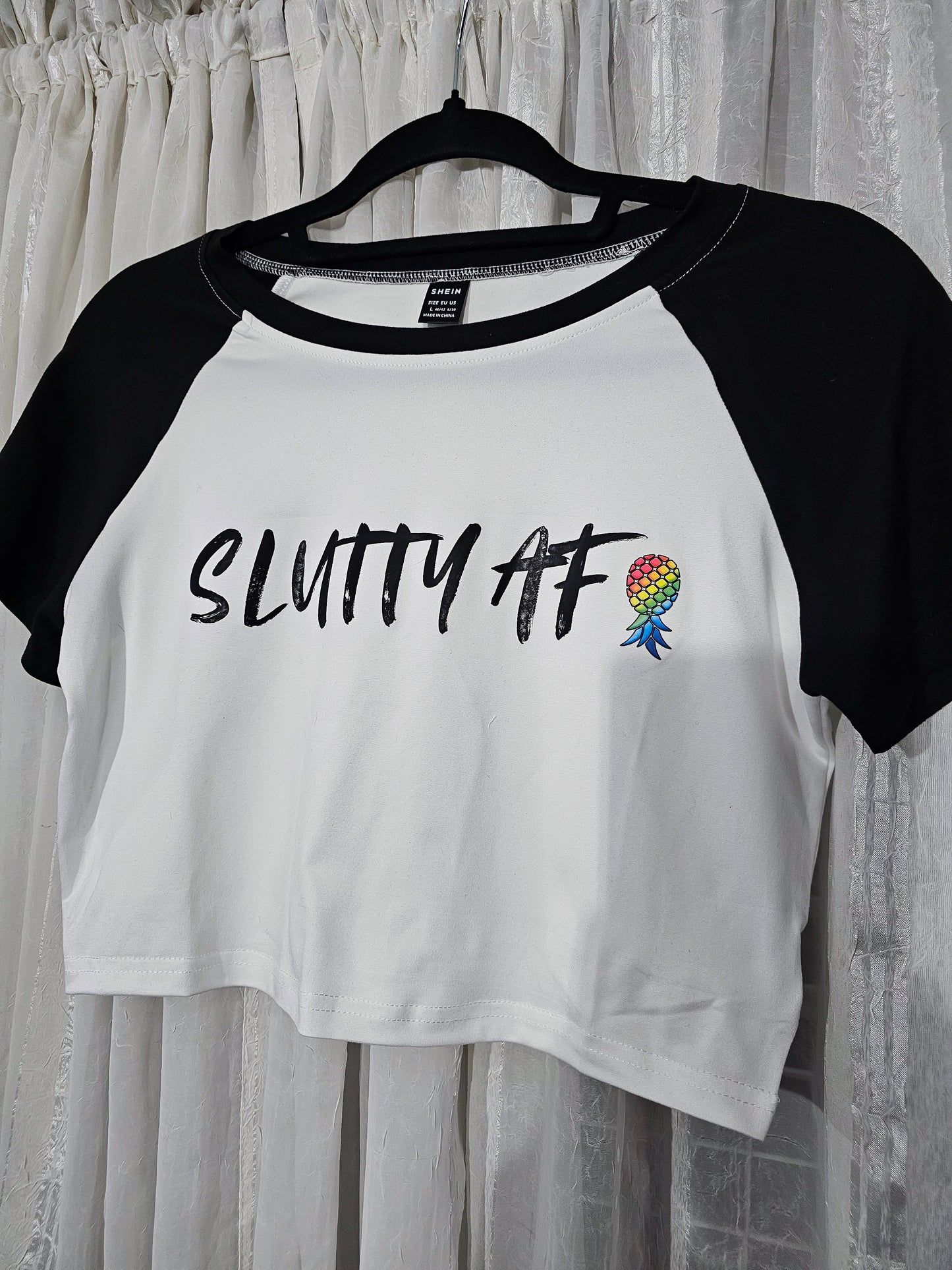 SluttyAF crop top