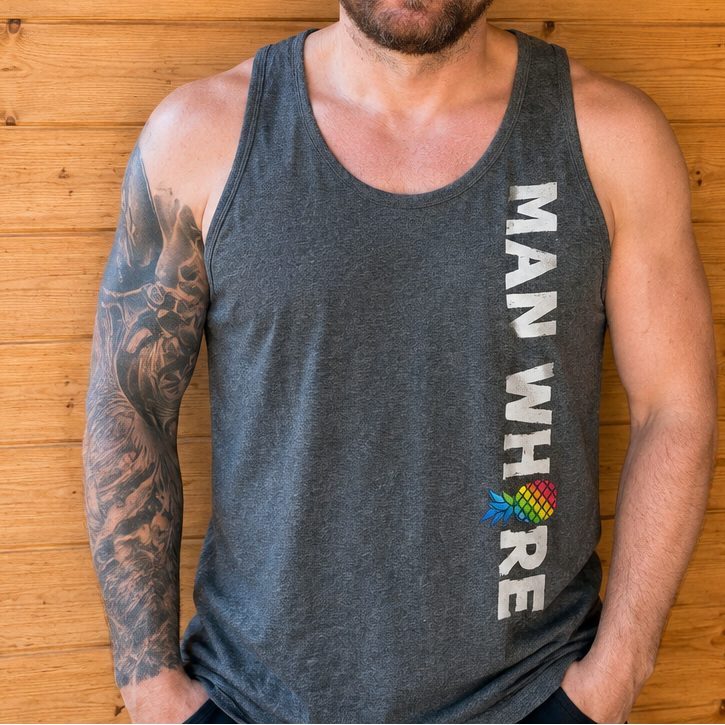 Man Whore Men's Tank