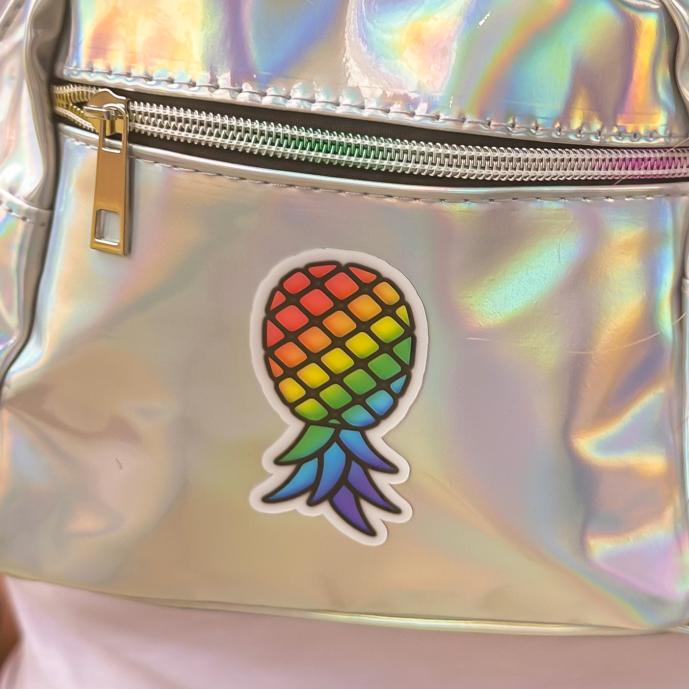 Large pineapple sticker