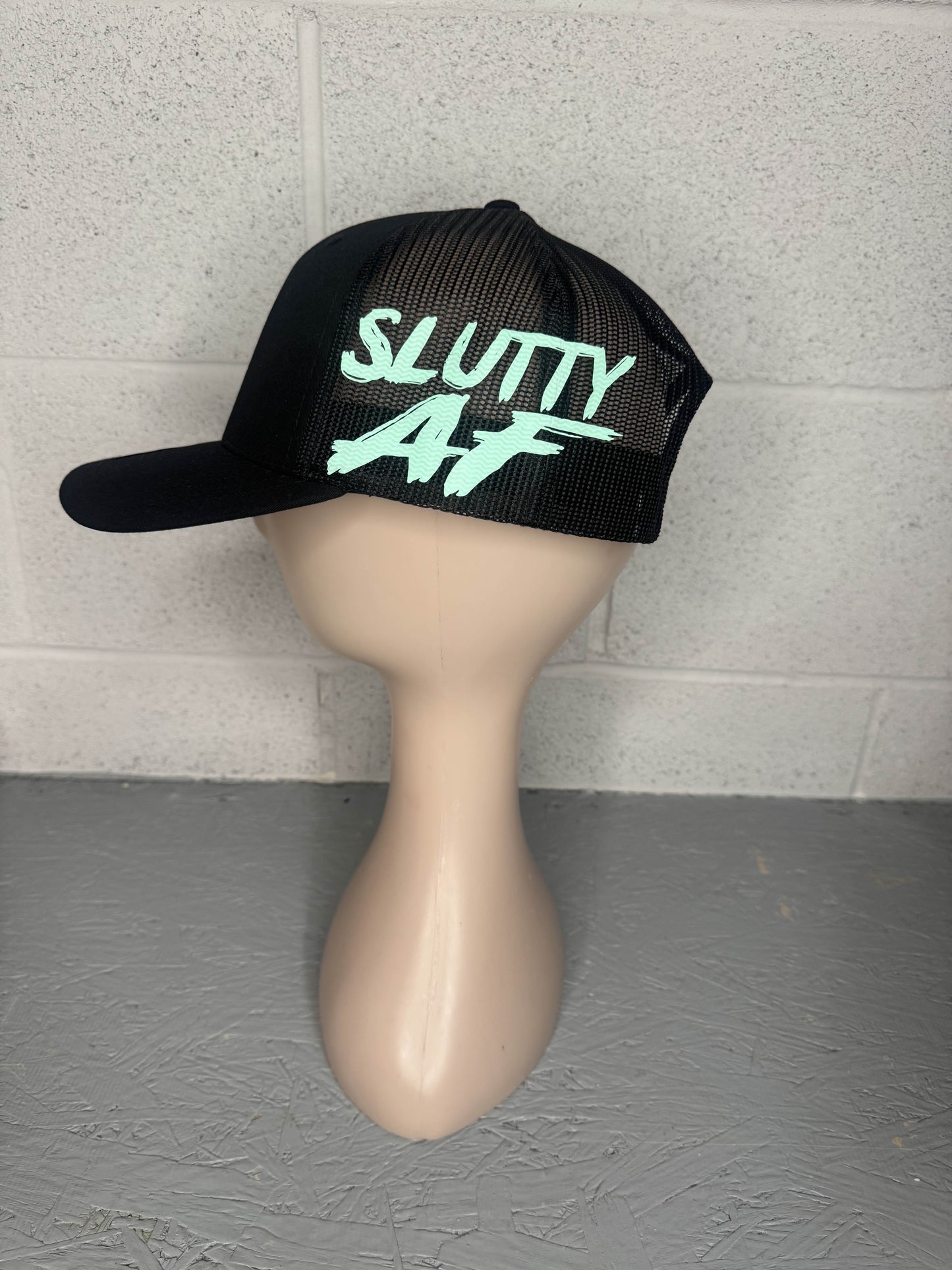 SLUTTY AF hat Mint