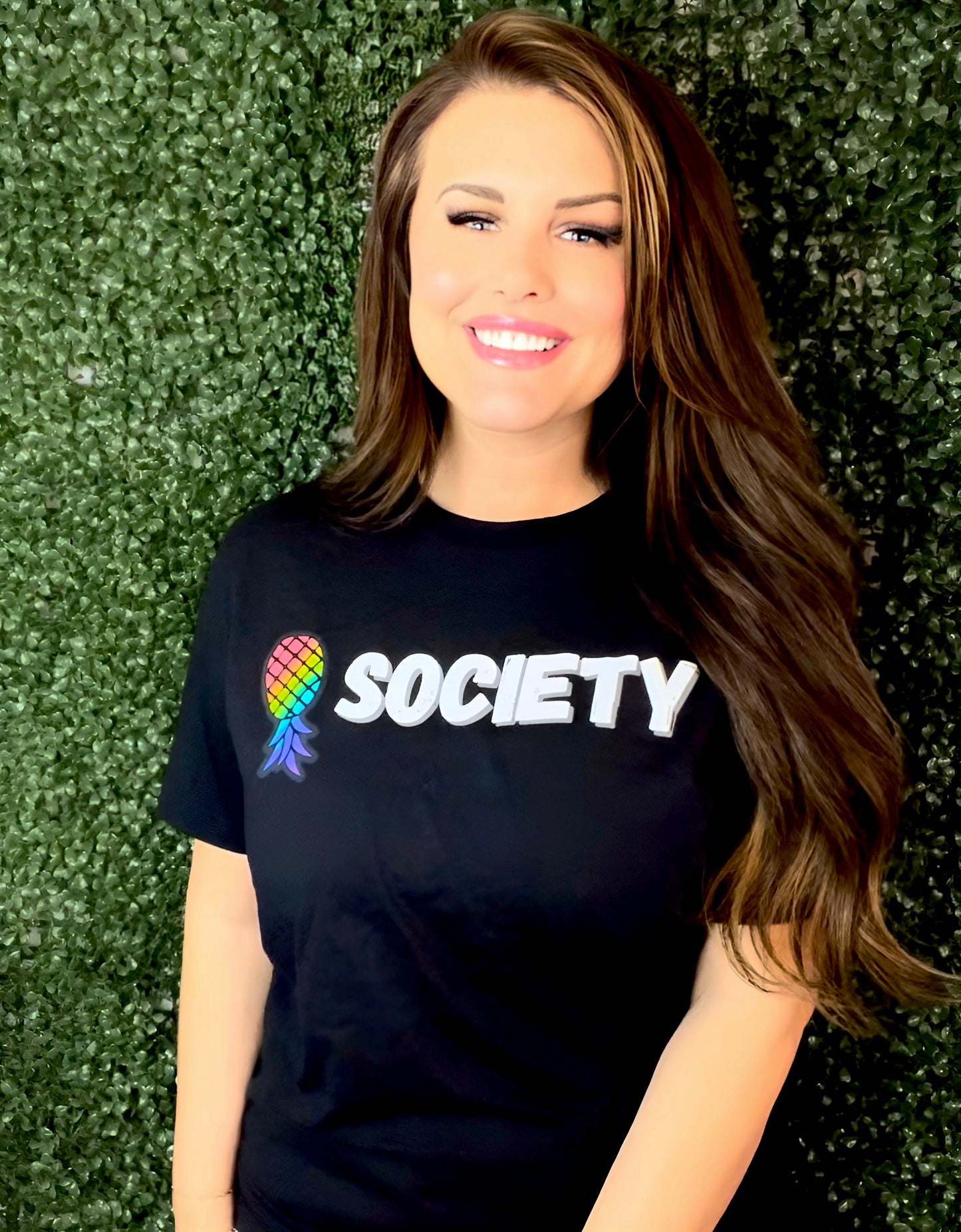 UNISEX black Society tshirt