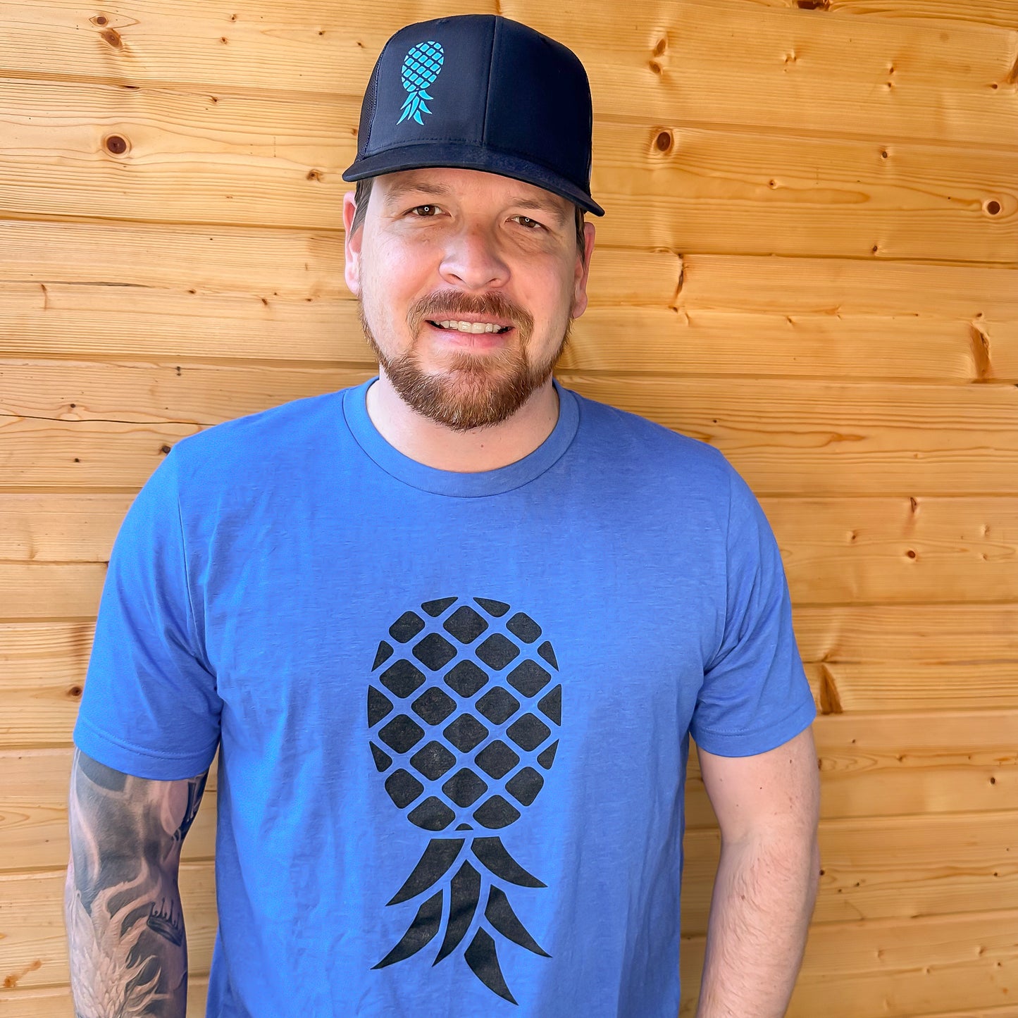 Blue pineapple t-shirt