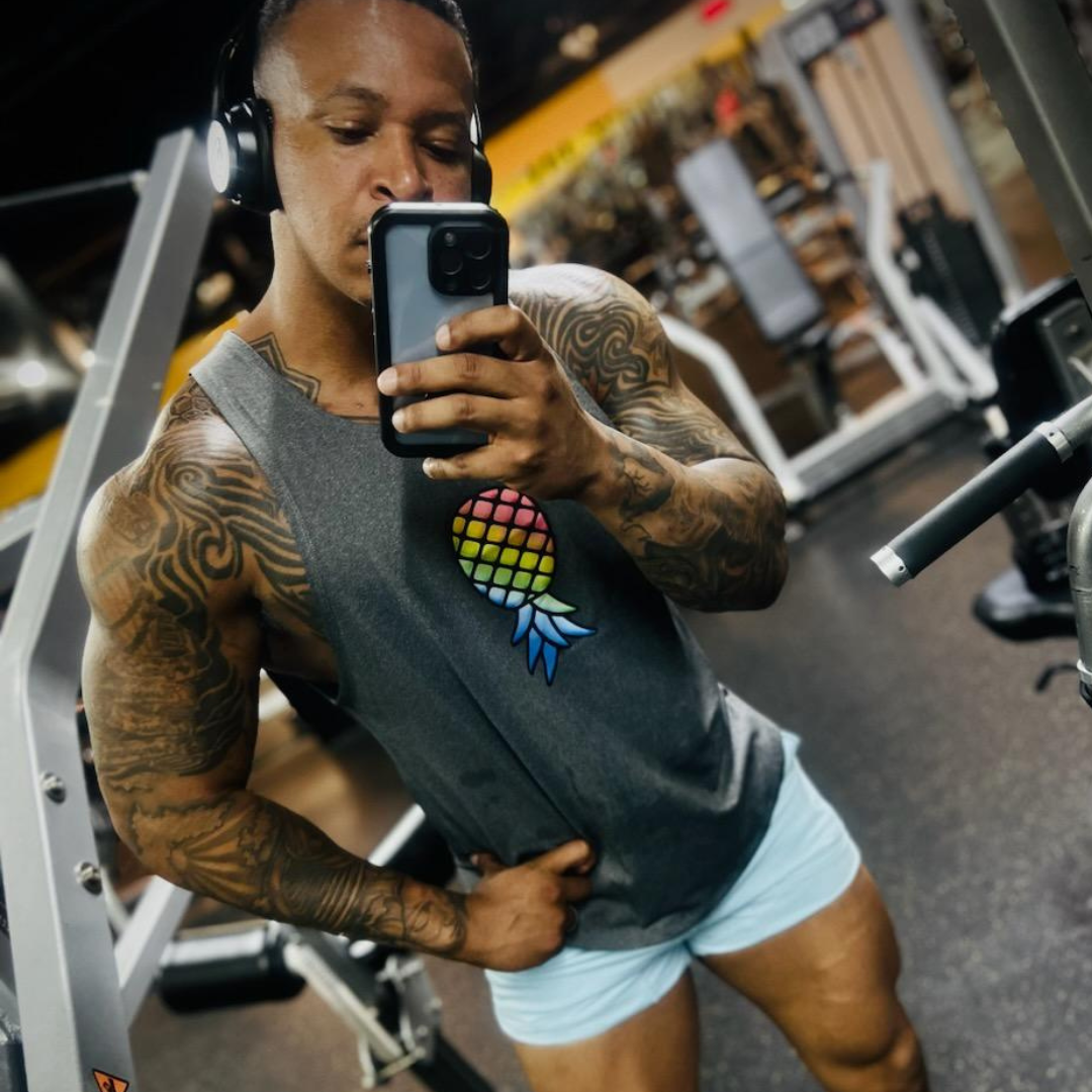 Grey Pineapple tank