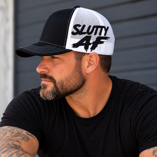 SLUTTY AF Hat  (Assorted colors available)