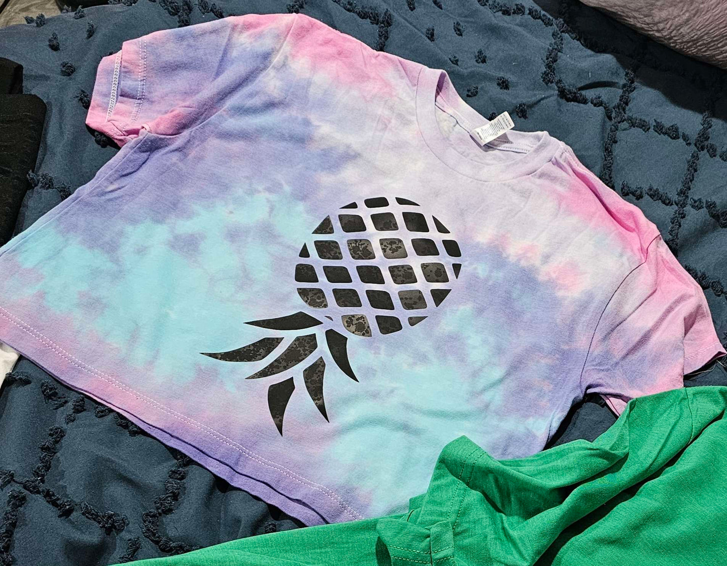 TYE DYE pineapple crop top