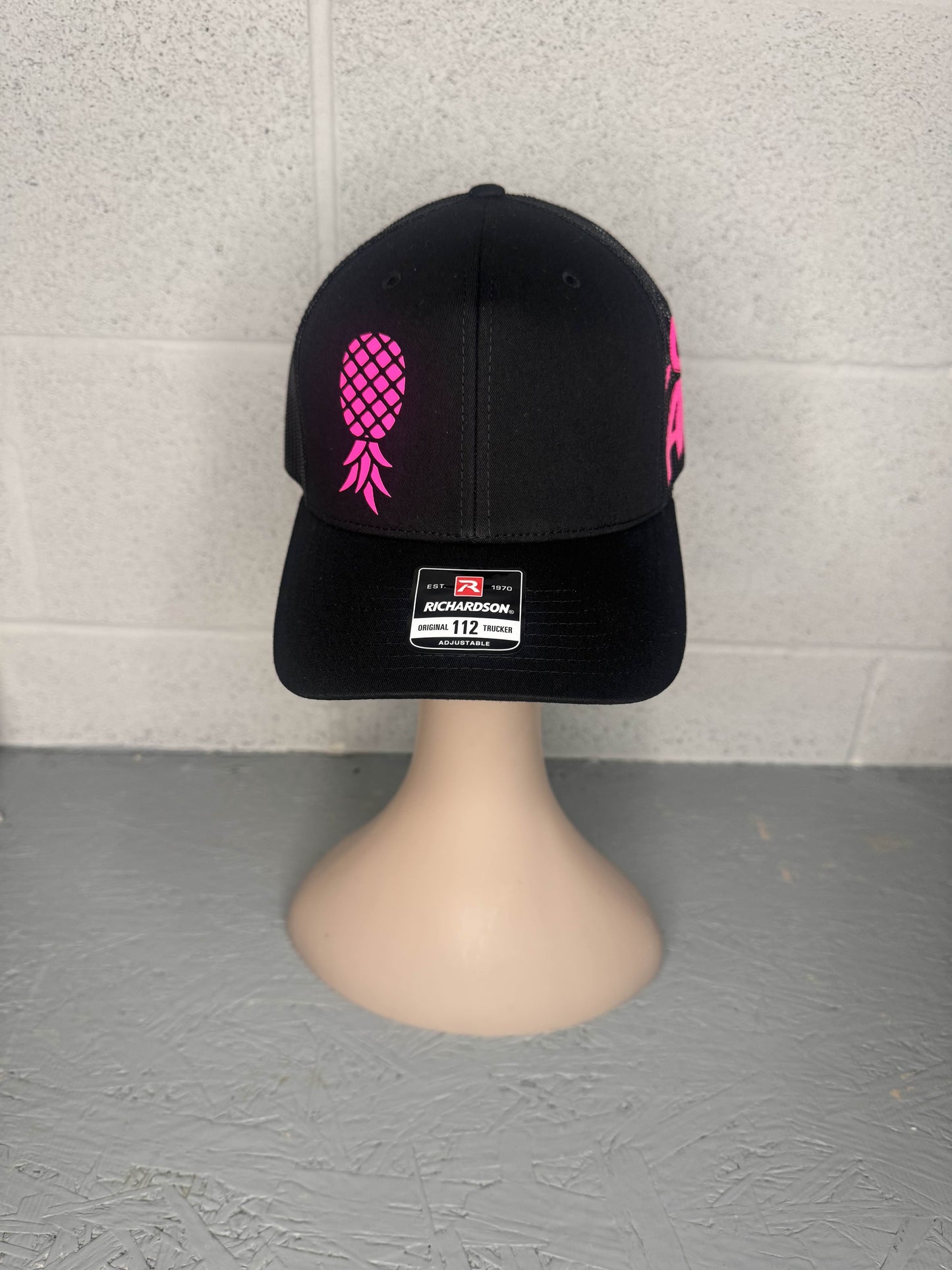 SLUTTY AF hat hot pink