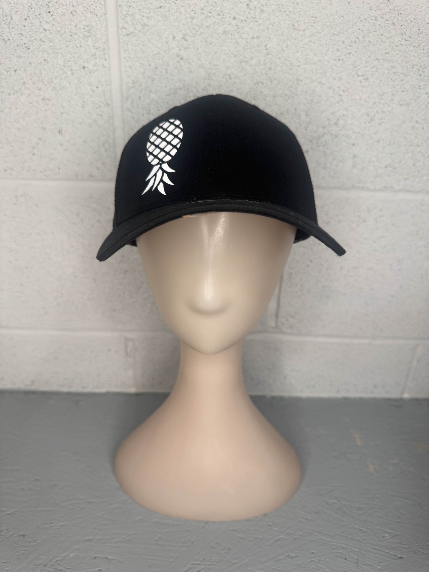 SLUTTY AF hat Black on black