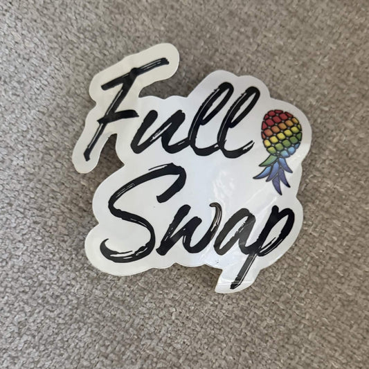 Full swap sticker