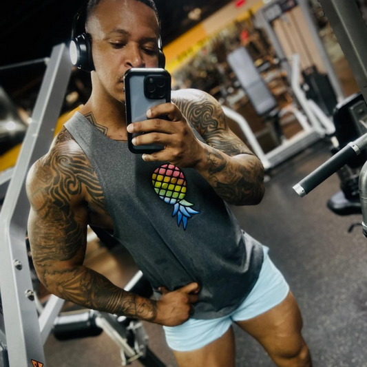 Grey Pineapple tank