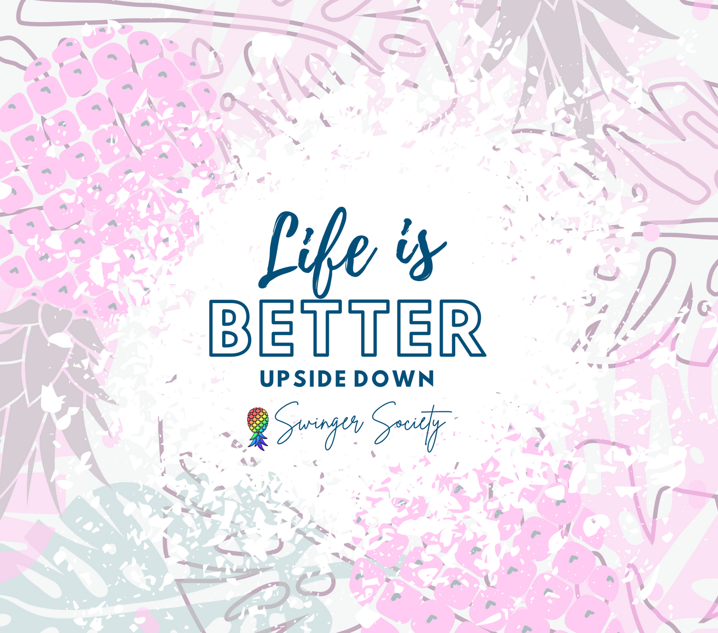 pink life is better tumbler